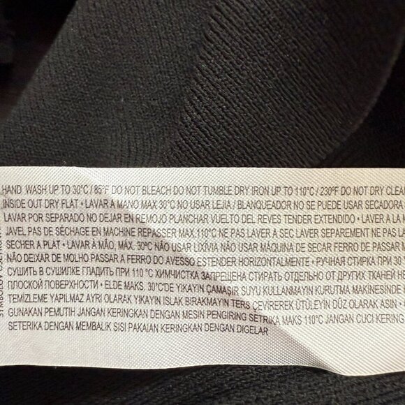 Mango Halter Bodycon Mini Dress Women's XS Black Cocktail Party Going Out NWOT - Picture 13 of 14